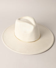 Load image into Gallery viewer, Suede Fedora Hat
