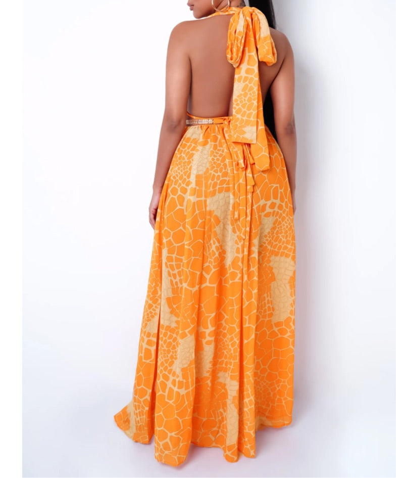 Lexi Maxi- Orange